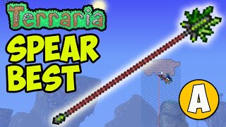 Terraria how to get CHLOROPHYTE PARTISAN EASY  Terraria 1449 Chlorophyte Partisan [upl. by Ute]