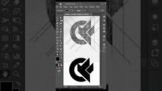 SKETCH LOGO DESIGN IN ADOBE ILLUSTRATOR ytshorts shorts shapebuildertool logo logosketch art [upl. by Etsyrk783]