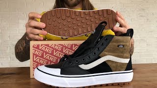 Vans Sk8Hi MTE 20 DX  Dirt  True White  Unboxing  On Feet [upl. by Ert14]