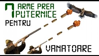 7 ARME PREA PUTERNICE PENTRU VANATOARE [upl. by Afrika993]