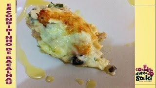 Escondidinho de bacalhau  Cozinha prática  Receitas fáceis e simples [upl. by Einnob]