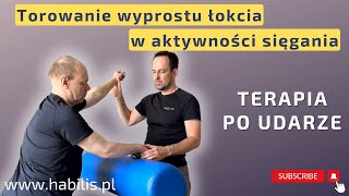 🔥 TERAPIA PO UDARZE  torowanie WYPROSTU ŁOKCIA🎯 [upl. by Annaierb]