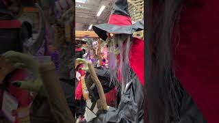 7 Foot Animated Spellcasting Witch  Home Depot Halloween [upl. by Mccallion]