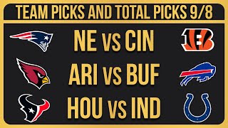 FREE NFL Picks Today 9824 NFL Week 2 Picks and Predictions [upl. by Button]