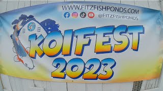 Koi Fest 2023 at Fitzs Fish Ponds [upl. by Sucramd]