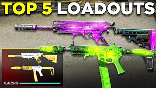 TOP 5 META SMG LOADOUTS in SEASON 5 👑 Warzone 3 Best Class Setups  MW3 [upl. by Letta773]