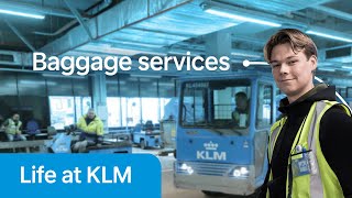 A dynamic operation  Baggage Services 🧳  Life At KLM [upl. by Neural]