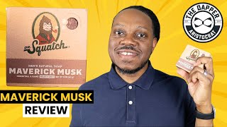 Dr Squatch Maverick Musk Soap Review [upl. by Sinnoda115]