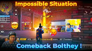 Impossible Come Backgarenafreefire livestream video mastertelugugaming [upl. by Erdnaet]