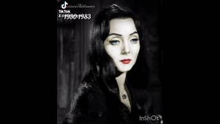 Morticia Addams 19301983 shortsyoutube rip halloween [upl. by Serra]