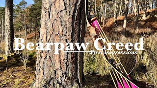 Bearpaw Creed recurve first impressions [upl. by Javler]