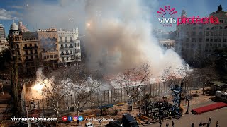 Fallas de Valencia 2024 Mascletà Domingo 3 de Marzo 2024 Pirotecnia Gironina [upl. by Burger]