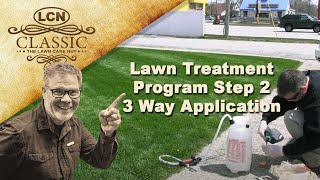 Lawn Treatment Program Step 2  3 Way Application [upl. by Ferrel]