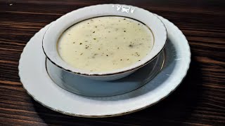 LEZZETLİ Yayla Çorbası Tarifi Pirinçli Yoğurt Çorbası Nasıl Yapılır Йогуртовый Суп Yoghurt Soup [upl. by Arimas]