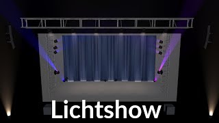 Lichtshow Vorbereitung mit Daslight 4 [upl. by Notsirt]