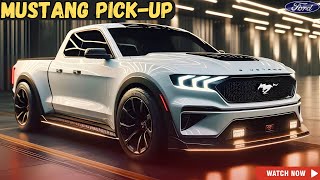 2025 Ford Mustang Pickup Finally REVEAL Is This The Future Of Trucks [upl. by Ozzie]