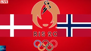 2024 PARIS OLYMPICS DENMARK vs NORWAY Womens Handball LIVE GAME CAST amp CHAT [upl. by Annasus]