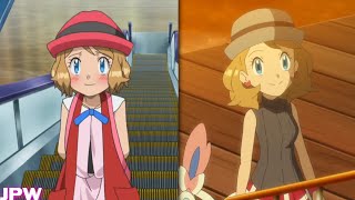 Pokémon  Ash amp Serena Farewell vs Reunion XYZ amp Journeys HD1080p [upl. by Chicky229]