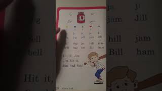 READING SHORT VOWEL WORDS  Abeka Handbook for Reading Letters Y and J blends [upl. by Wenda]