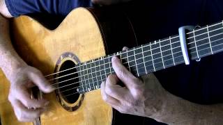 California Dreamin  Michael Chapdelaine  Video solo fingerstyle guitar cover [upl. by Nnaj]