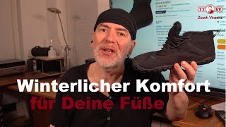 Bequeme warme gefütterte Winter Barfußschuhe von Saguaro Barfuß Schuhe für die kalte Jahreszeit [upl. by Oreves749]