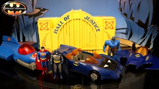 McFarlane DC Super Powers Kenner Retro Batman Superman Darkseid Batwing Supermobile Series 1 Review [upl. by Carolyn]