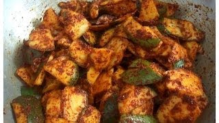 Uluva Manga Achar Kerala Style Tradtional Mango Pickle Recipe chinnuz I Love My Kerala Food [upl. by Eenoj516]