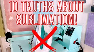 EVERYTHING YOU NEED TO KNOW ABOUT SUBLIMATION PRINTING  SUBLIMATION FOR BEGINNERS [upl. by Rodl829]