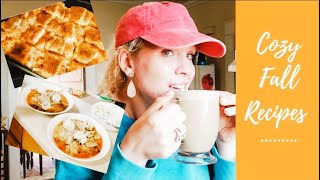 Cozy Fall Recipes  Latte  Soup  Dessert  COOK WITH ME [upl. by Aciretal]