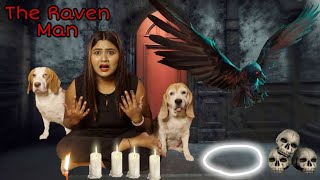 I Played THE RAVEN MAN Haunted Game at MOONLESS night with my pets RIA [upl. by Llevol787]