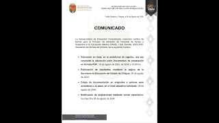 Convocatoria PAAE CAMBIO DE FECHAS 2024 [upl. by Anitroc]