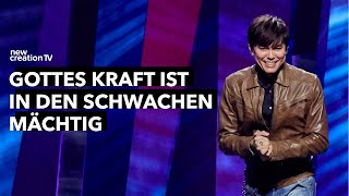 Gottes Kraft ist in den Schwachen mächtig – Joseph Prince I New Creation TV Deutsch [upl. by Joshuah]