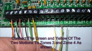 Home Alarm Wiring  Part 2wmv [upl. by Tesler423]