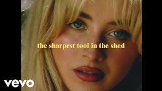 Sabrina Carpenter  Sharpest Tool Official Lyric Video [upl. by Htims]