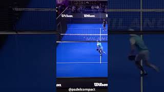 SPECTACULAR Padel Point and the CROWD went CRAZY😱 [upl. by Swift]