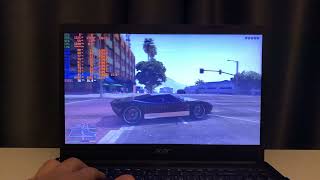 GTA 5 Высокие  Acer i58265u Nvidia GeForce mx230 2gb ram 8gb SSD 120gb HDD 1000gb [upl. by Rollet960]