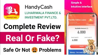 handy cash loan app 2024  handy cash loan app real or fake [upl. by Notnek]