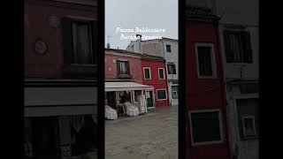 Piazza Baldassare Galuppi Burano Venezia Burano Venezia 발다사레갈루피광장 길위의하마 부라노 베네치아 [upl. by Bekha]