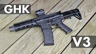 GHK Airsoft V3 AR Preview Third Times The Charm [upl. by Tailor984]