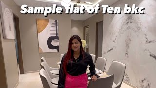 Most awaited sample flat THE PRESIDENTIAL  TEN BKC  IN MUMBAI AT WEST BLOCK BKC [upl. by Gabbi]