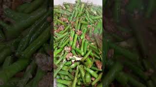 String beans with ground pork veggies blessed thankyoulord [upl. by Bigod825]