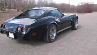 1977 Corvette Flowmaster 50s [upl. by Kallick372]