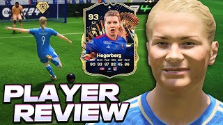 NÃO TEM 10 MILHÕES PARA O HAALAND ELA RESOLVE  HEGERBERG 93  TOTS PLAYER REVIEW I FC 24 [upl. by Maharg]