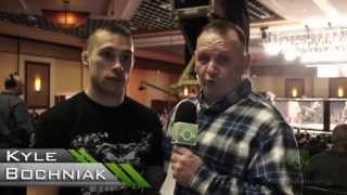 Post Fight Interview with Kyle Bochniak at CES MMA XXVIII [upl. by Aneleve]