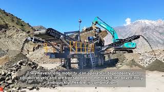 NMS’ Mobile Crushing amp Screening Plant Helped a Tajikistan Gold Ore Project Put into Production [upl. by Mutua909]