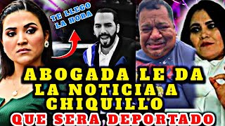 Bombazo¡ Chiquillo Periquillo Le Dan La Noticia Que Si Sera Deportado Por insultar a Nayib Bukele [upl. by Alius177]