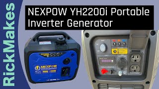 NEXPOW YH2200i Portable Inverter Generator [upl. by Anad]