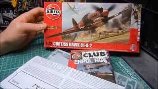 A package from RebelsAtCloudNine A P40 Warhawk by Airfix [upl. by Dodd]