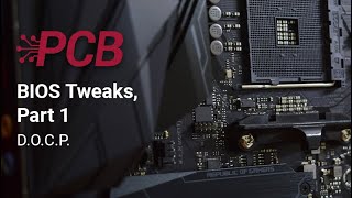 Asus BIOS Tweaks Part 1 DOCP [upl. by Orren430]