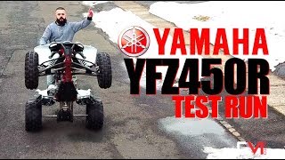 2018 YFZ 450R Special Edition Test Run [upl. by Nessnaj]